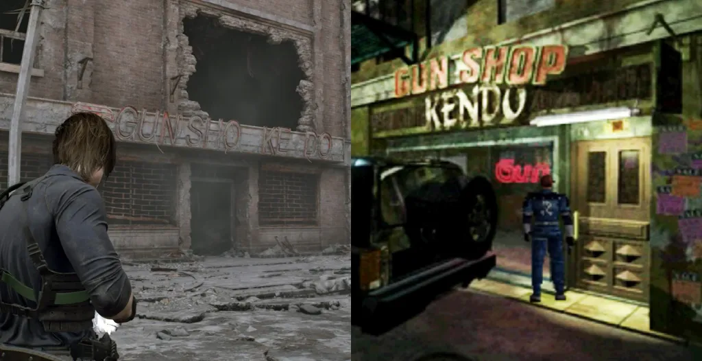 Raccoon City Gun Shop Easter Egg