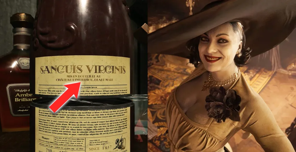 RE9 Dimitrescu Easter Egg