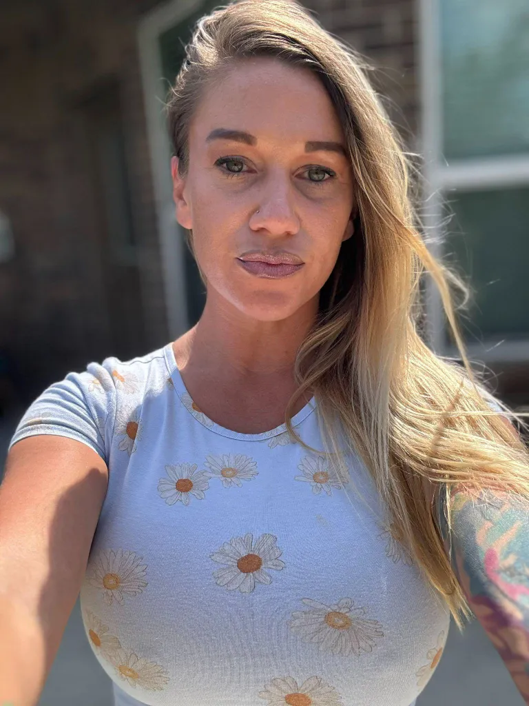 A selfie of the real Tyra. 