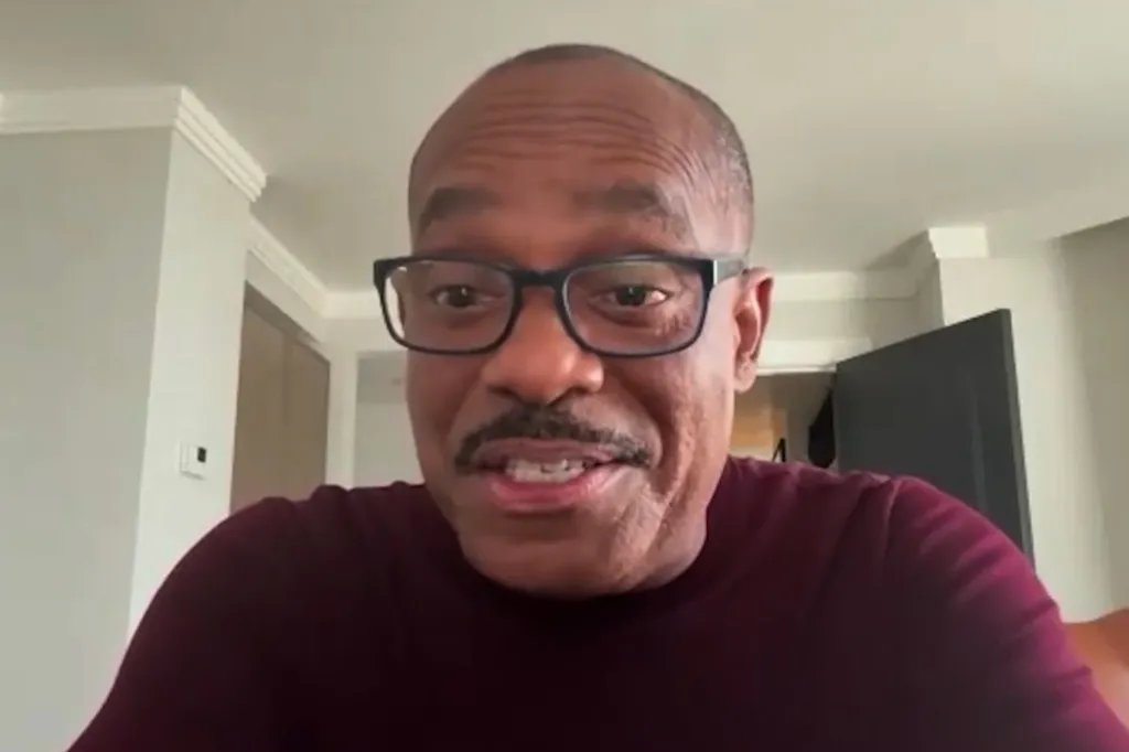 NCIS actor Rocky Carroll.