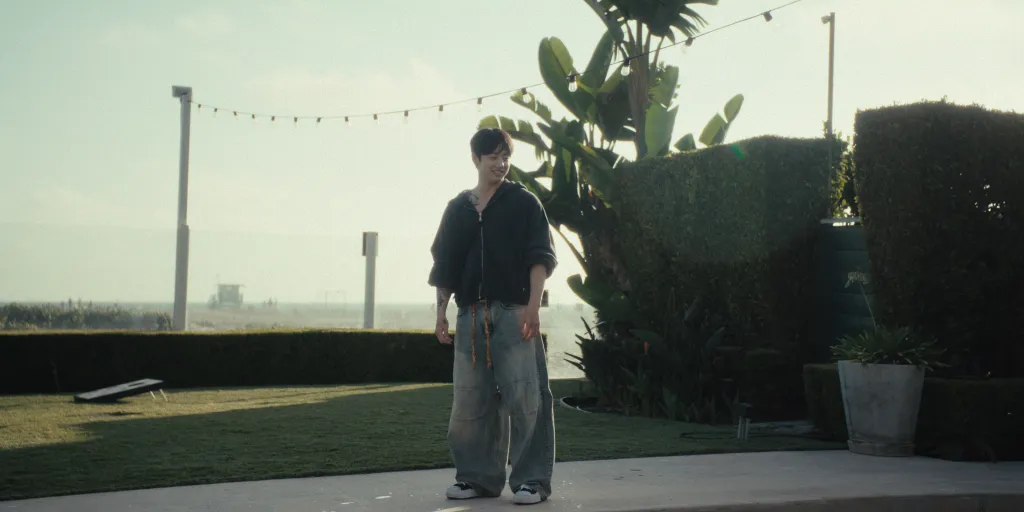 Jung Kook in BTS: THE RETURN.