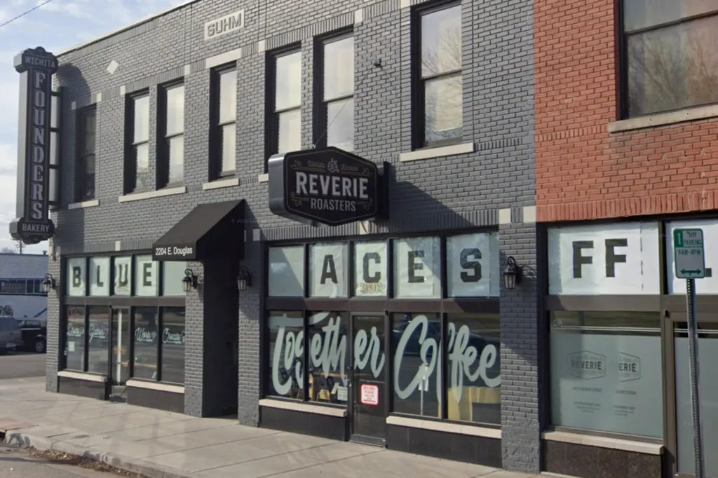 Reverie Coffee Roasters building with 