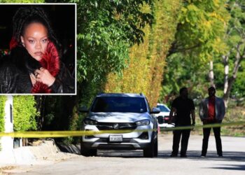 Rihanna’s Beverly Hills mansion is shot at while singer was home, woman, 30, arrested