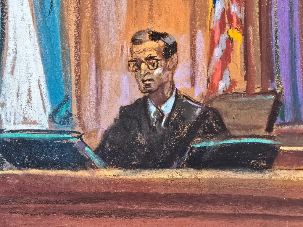 Illustration of District Judge Hon. Arun Subramanian.