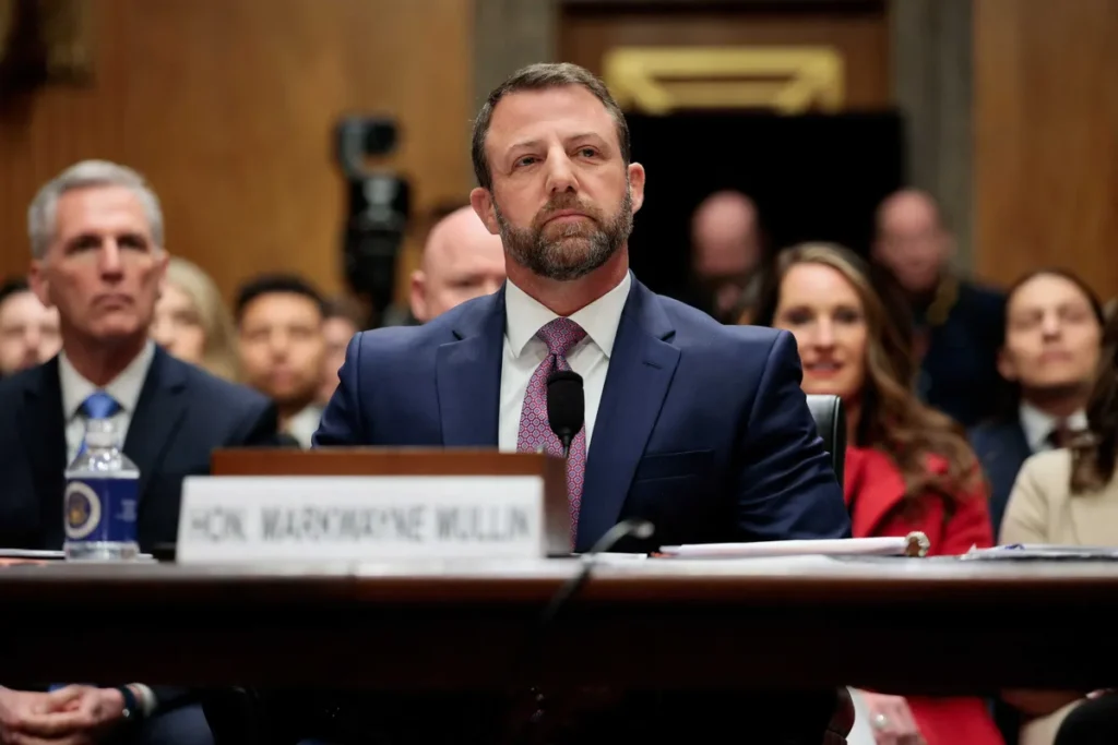 Markwayne Mullin walks back ‘deranged’ attack on Alex Pretti: ‘I shouldn’t have said that’