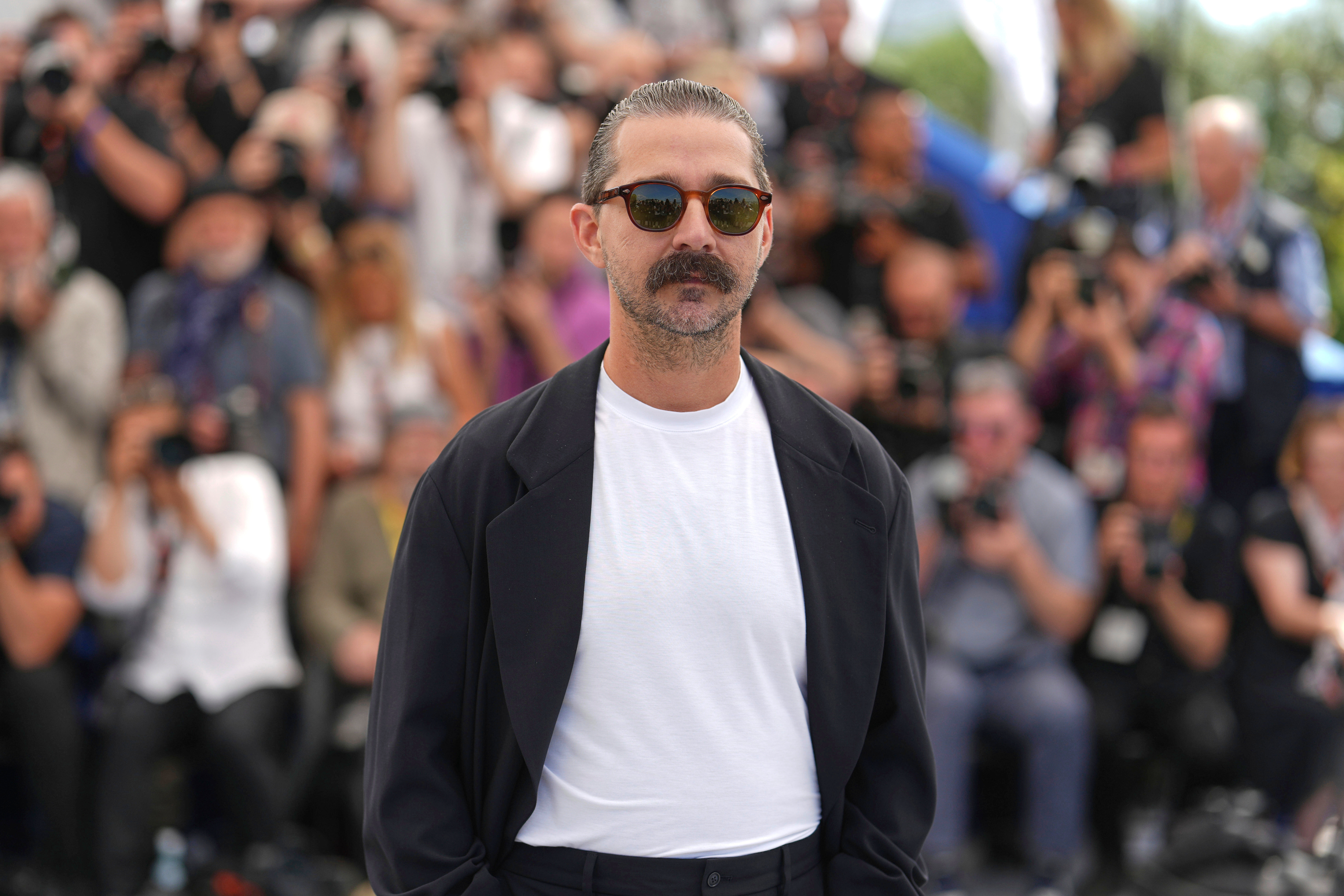 Shia LaBeouf at the Cannes Film Festival.