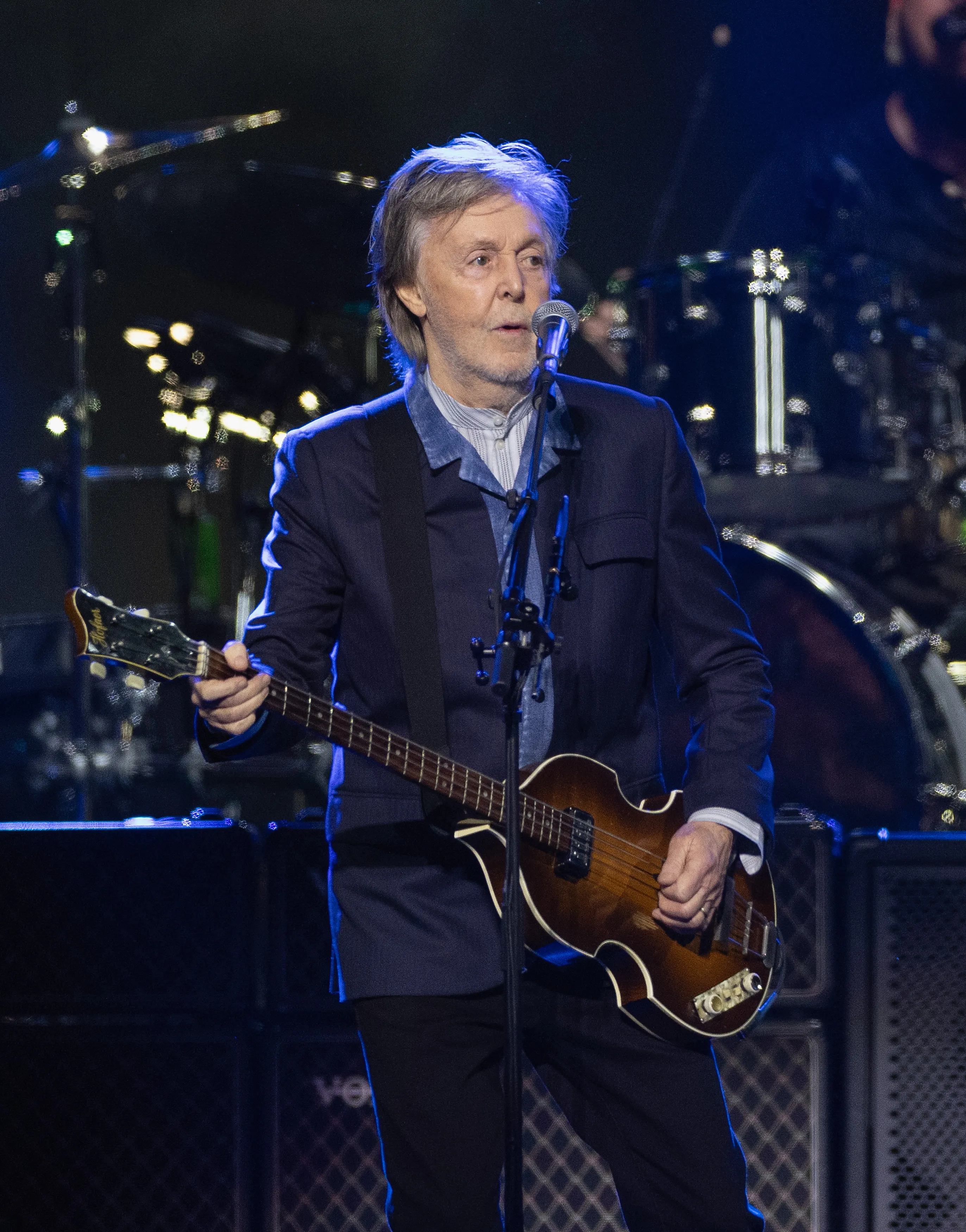 Paul McCartney performs at The O2 Arena on December 18, 2024 in London, England