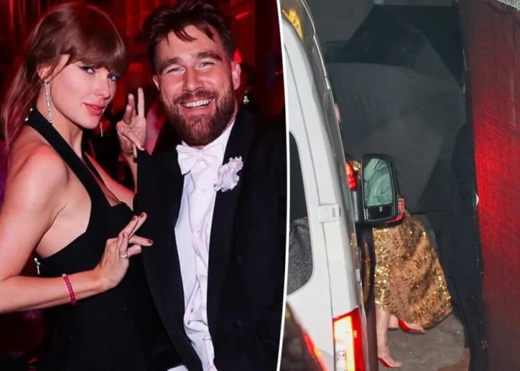 Taylor Swift and Travis Kelce sneakily attend multiple, exclusive Oscars afterparties