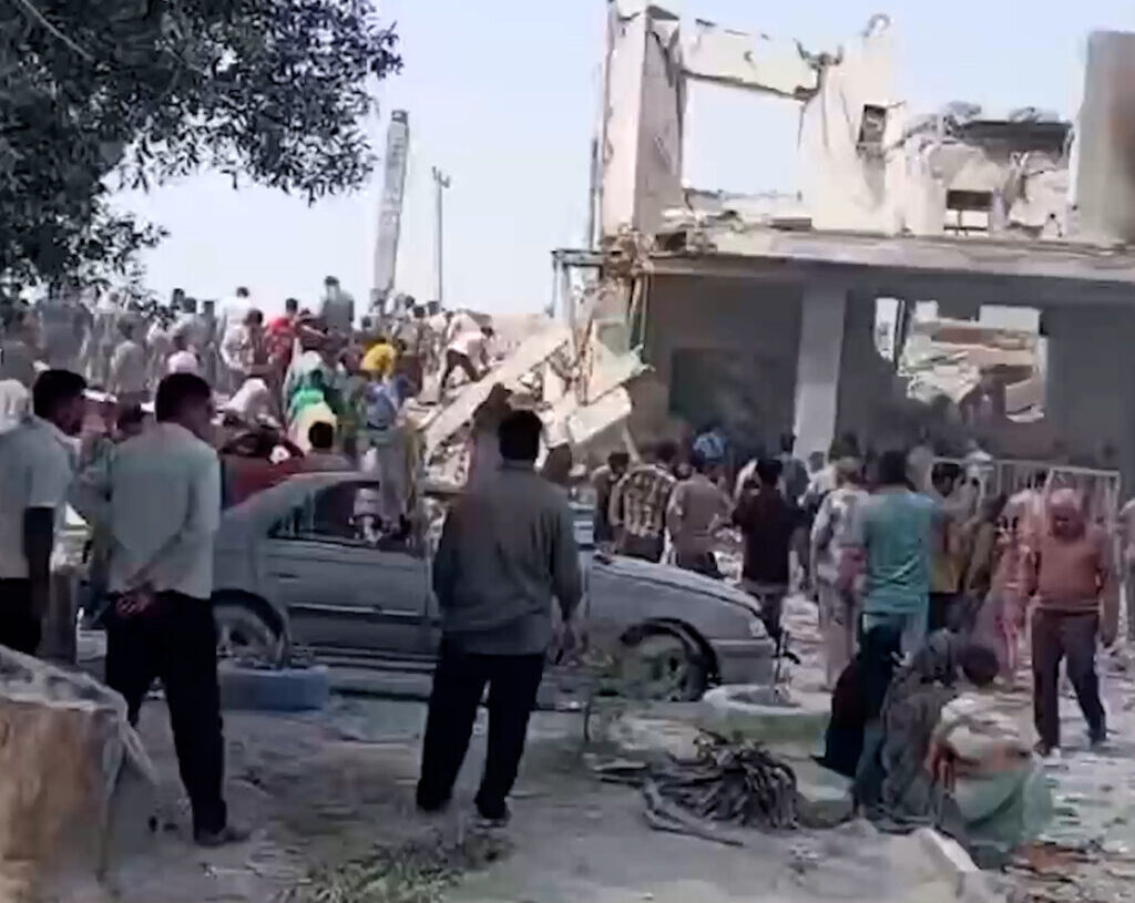 Reported airstrike hits Iranian girls’ school