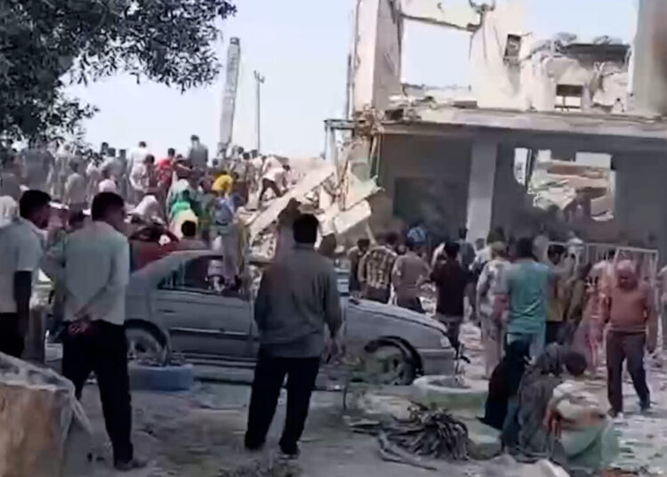 Reported airstrike hits Iranian girls’ school