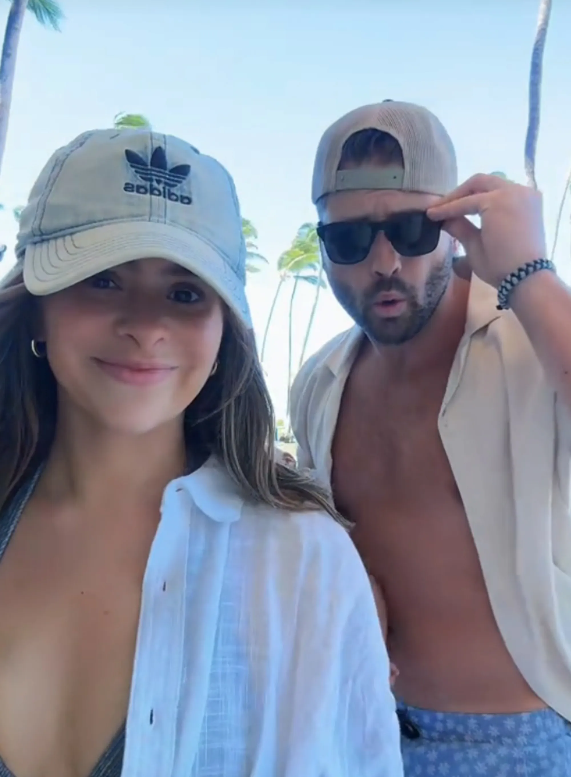 Taylor Frankie Paul and Dakota Mortensen smiling.