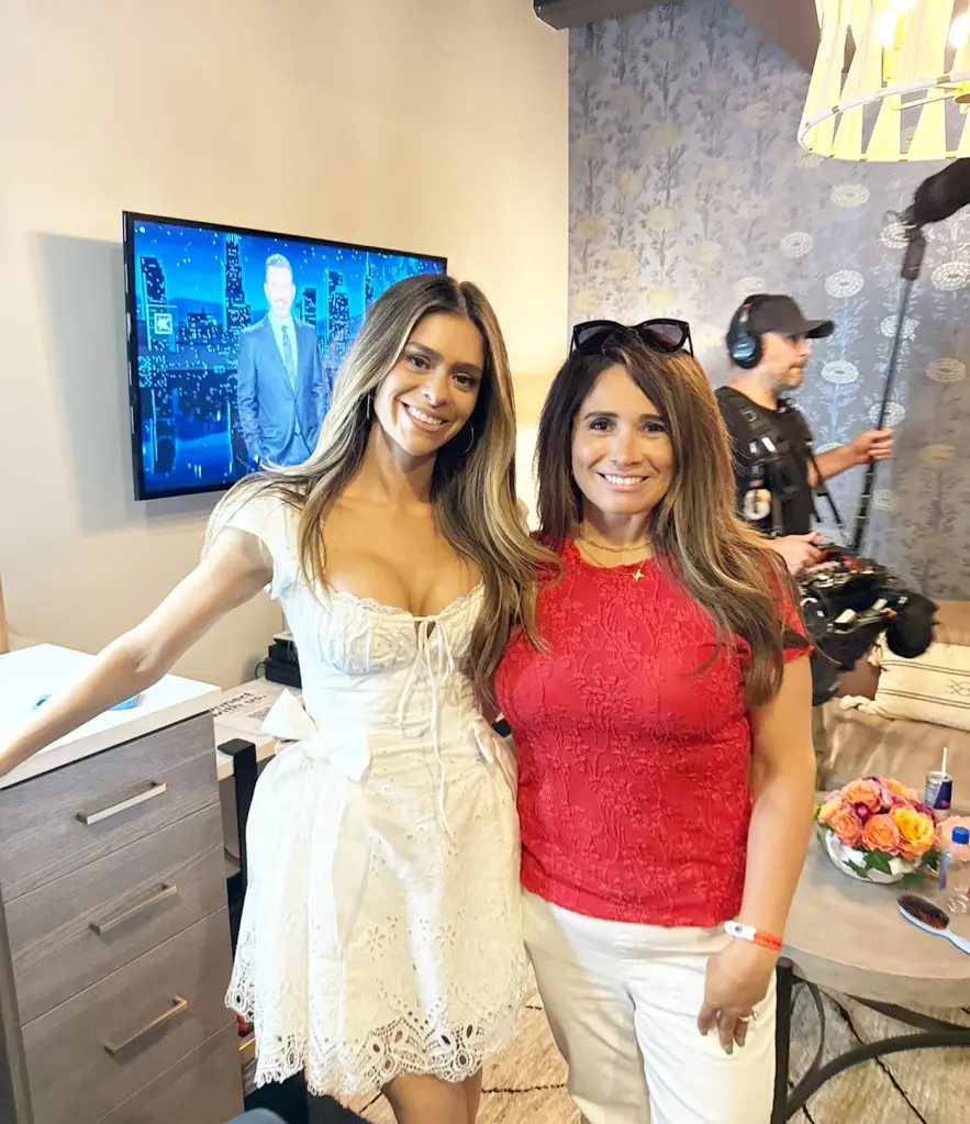 Taylor Frankie Paul and Liann May posing for a photo.