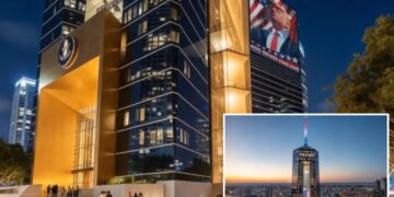 Trump unveils renderings for soaring Miami skyscraper that will serve as his presidential library 