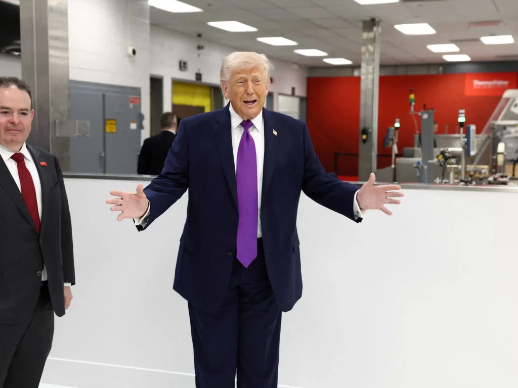 Trump admits he voted for a Democrat in 2024