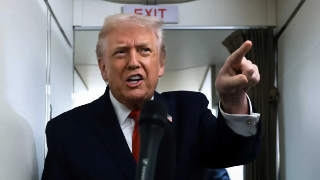 Trump family member says president’s answer to military question ‘should alarm everyone’