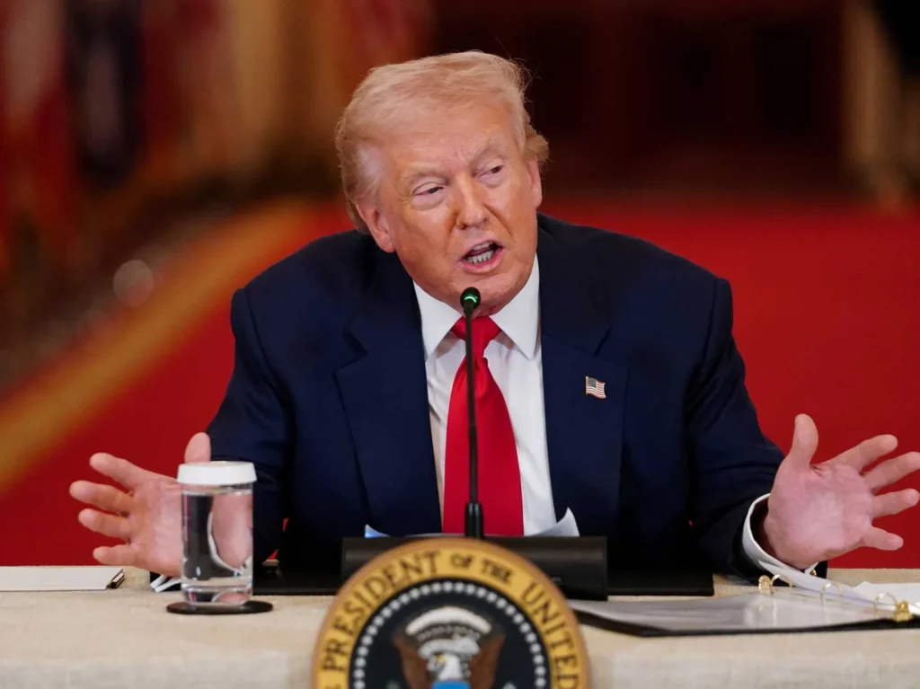 Trump erupts at Fox News reporter during  roundtable: ‘What a stupid question’