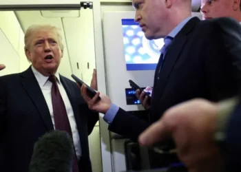 Trump raises eyebrows with response to female reporter asking about Iran deployment