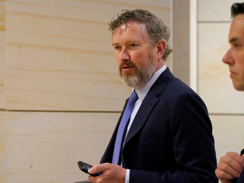 Drama as Trump’s pick to unseat rebel Republican turns out to have a MAGA-hating past