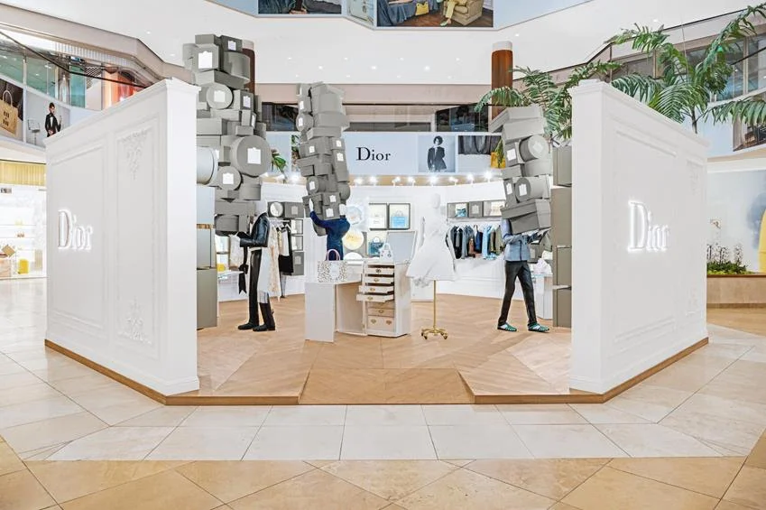 Dior South Coast Plaza pop-up. Source: Dior/Angie Silvy 