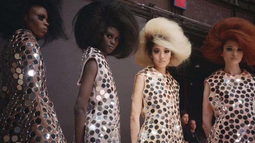 Models from the Marc Jacobs Spring 2024 runway show in Marc by Sofia. Source: A24