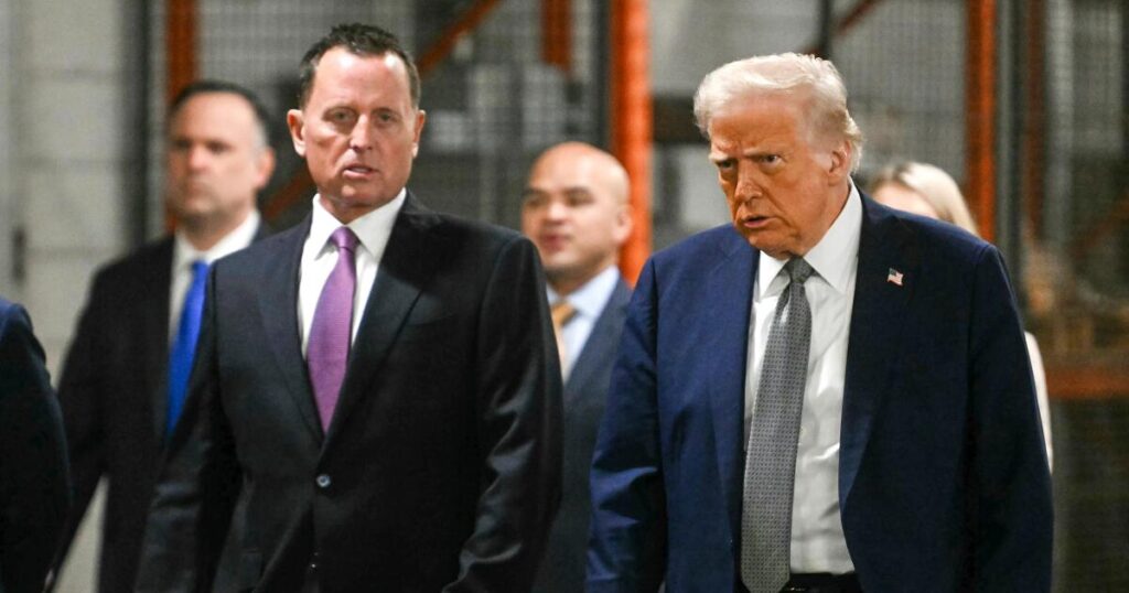 Trump replaces Kennedy Center president Richard Grenell, marking the end of a controversial tenure