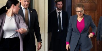 Most L.A. voters undecided about mayor’s race, with support for Bass at 20%, poll finds