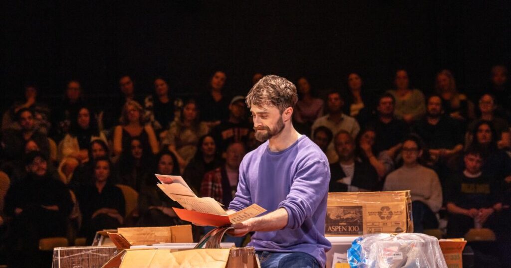Daniel Radcliffe goes interactive for ‘Every Brilliant Thing’ on Broadway