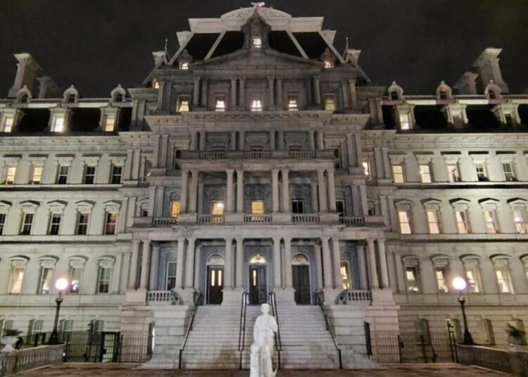 Trump places statue of Christopher Columbus near the White House