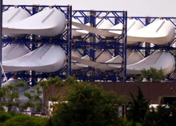 Construction finishes on a major offshore wind farm, the first during Trump’s tenure