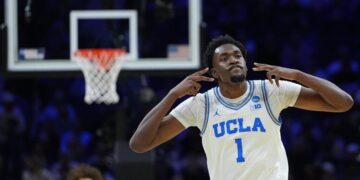 Without Tyler Bilodeau, UCLA edges Central Florida to advance at NCAA tournament