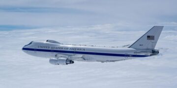 ‘Doomsday plane’ performs exercises in Fresno, stoking fears as war escalates
