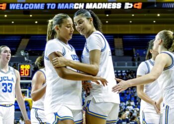 Rare double-doubles: Betts sisters shine during UCLA’s NCAA tournament run