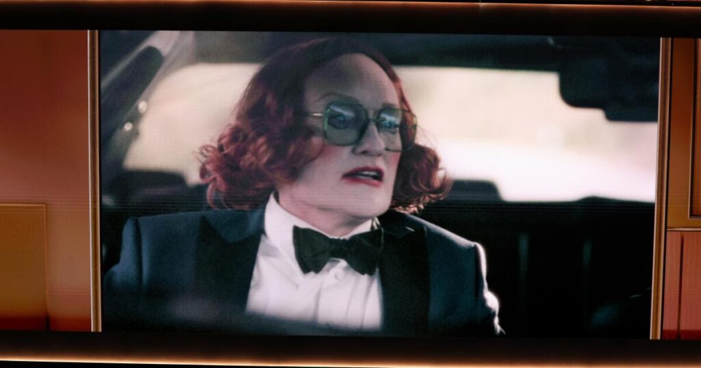 Conan kicks off the 2026 Oscars with an all-time great, ‘Weapons’-inspired opener: live chat