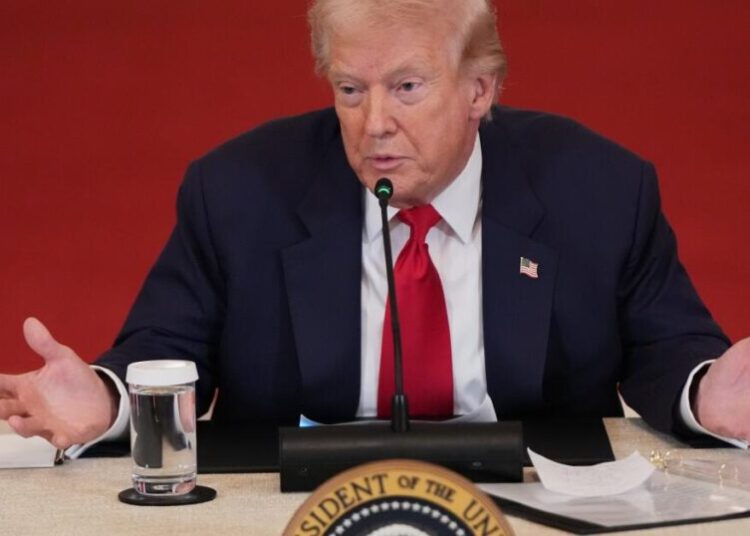 After week of war and political upheaval, Trump remains defiant as ever