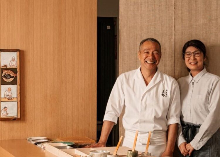 L.A.’s next must-try sushi bar? Pared-down excellence in storied digs