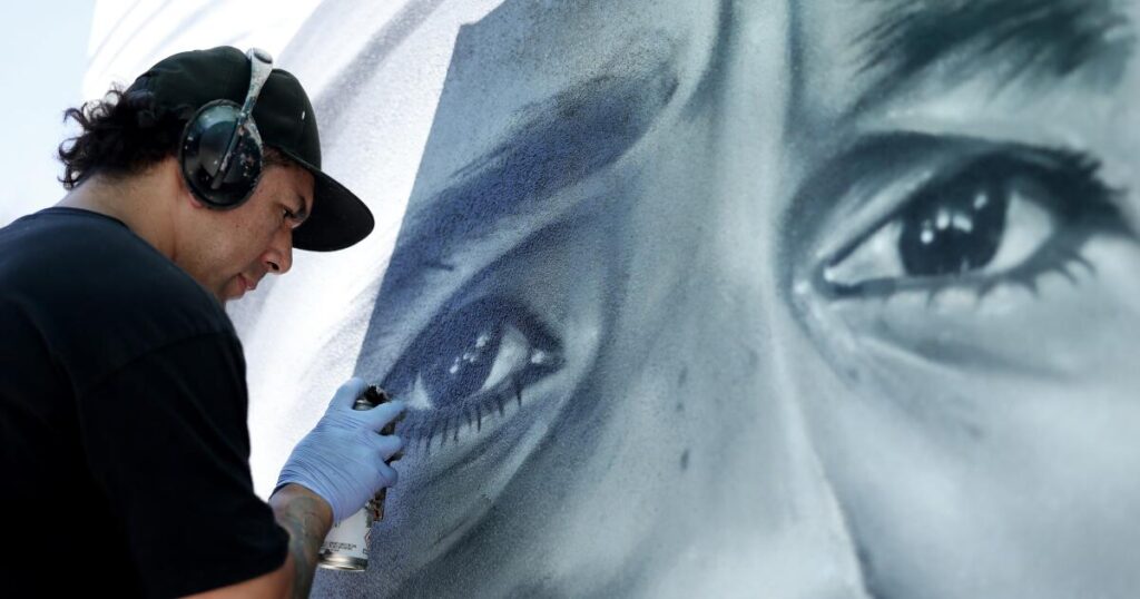 Covering murals, removing statues: The erasure of Cesar Chavez is underway in California