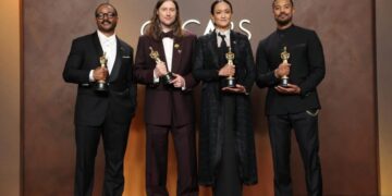 Warner Bros. nabs 11 Oscars, tying the record for most wins for a single studio