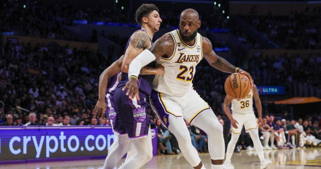 Luka Doncic and LeBron James power Lakers to dominant win over last-place Kings