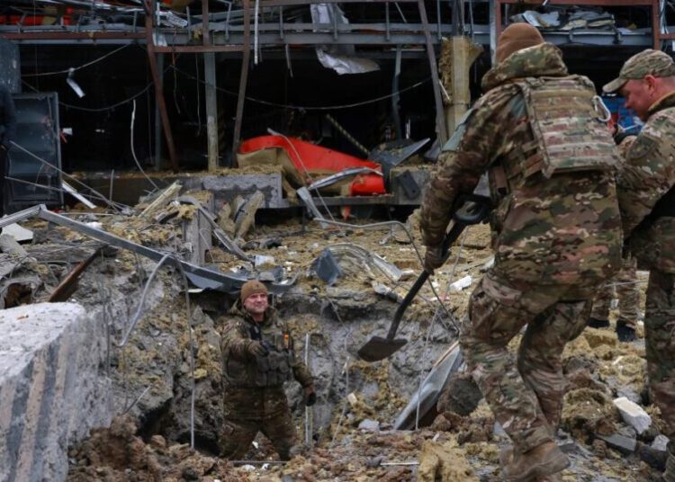 Zelensky in London to press for peace and Russia sanctions as Iran war steals focus