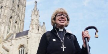 Cancer nurse turned archbishop celebrates election as first woman to lead Church of England