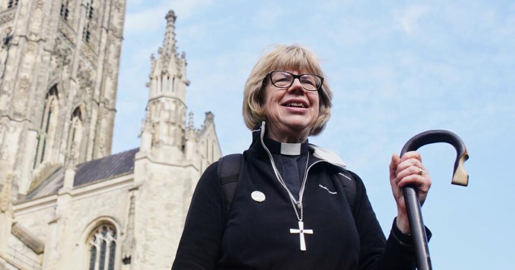 Cancer nurse turned archbishop celebrates election as first woman to lead Church of England