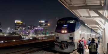 Midnight train from Georgia in a time of shutdown: A view of America from the tracks as airports struggle
