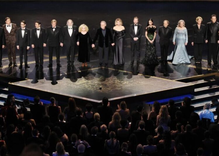 Billy Crystal is joined by stars of Rob Reiner’s biggest films in touching Oscars tribute