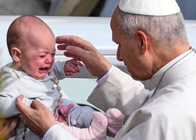 Pope Leo XIV rejects claims that God justifies war in Palm Sunday Mass message