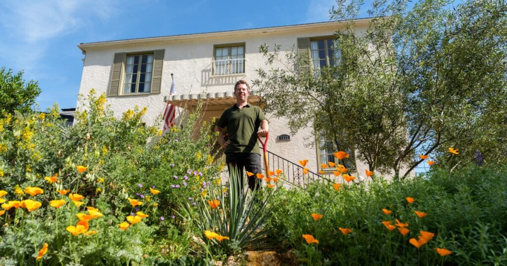 He swapped his lawn for native plants after asking, ‘What was meant to be here?’