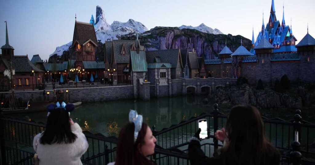 Disneyland Paris opens ‘Frozen’ expansion in theme parks push
