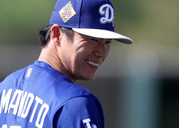 Yoshinobu Yamamoto named Dodgers’ opening-day starter for second straight season