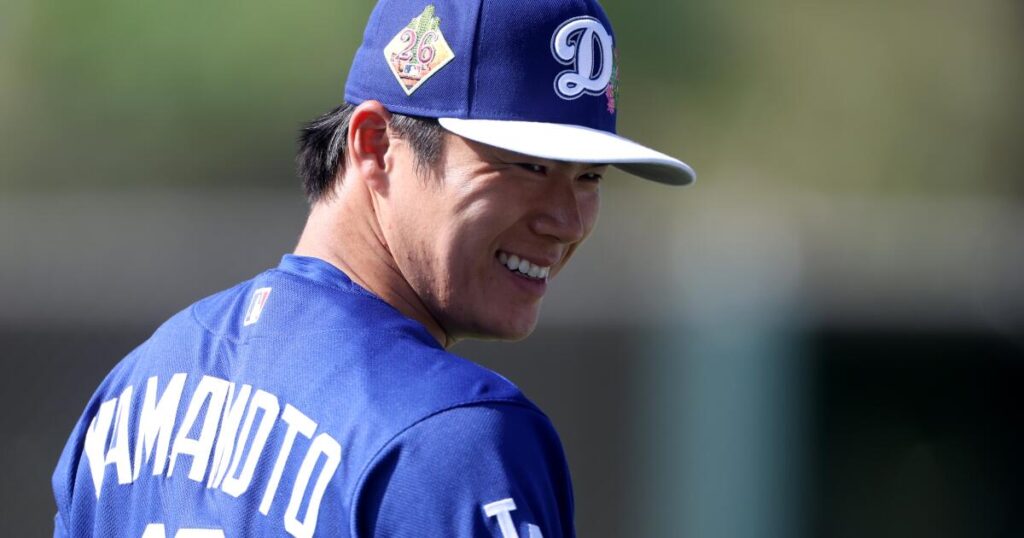 Yoshinobu Yamamoto named Dodgers’ opening-day starter for second straight season