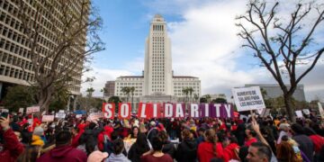 L.A. teachers union widely expected to announce strike date at massive Wednesday rally