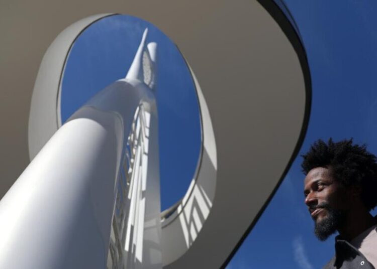 His portrait of MLK in a hoodie went viral. Now he shares a message in his Downtown Disney art